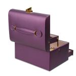 Handled Portable Jewelry Holder , Unique Decorative Storage Boxes Easy To Take
