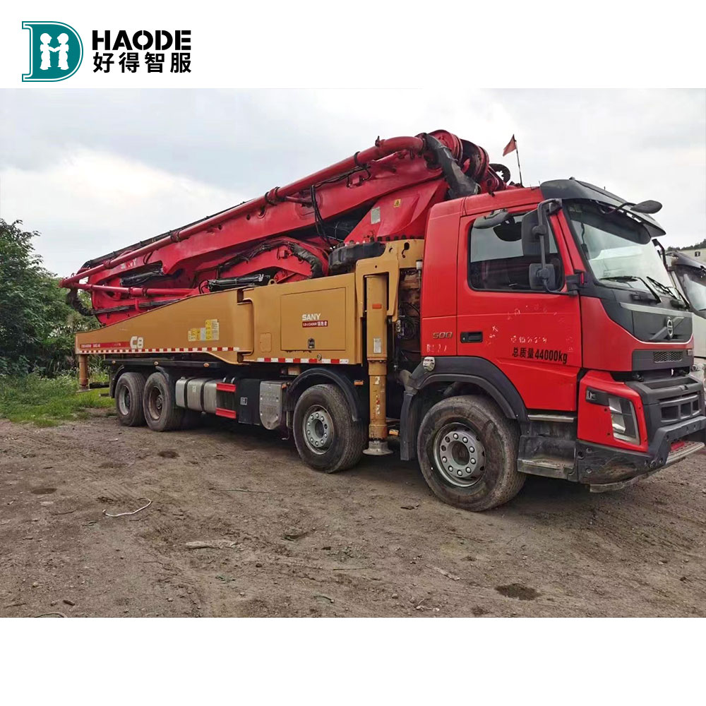 2018 Year HAODE Sany SYM5446THB Used Design Hydraulic Pump Diesel Concrete Pump Machine