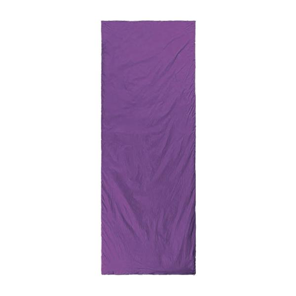 Purple Cotton Single Envelope Large Sleeping Bag Backpacking Camping Bag For