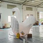 Large Party Decororation Inflatable Swan Model For Event