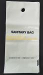 100% oxo biodegradable printed die cut handle plastic clothes bag and 50 micron