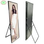 Indoor P2.5 full color Mirror Led display Wireless USB 4G Smart Control Poster