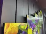 Wall Mounted Digital Signage Board LCD Split Screen Display Advertising Wall