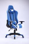 Blue Ergonomic Gaming Swivel Chairs 0.169CBM Revolving Chair Back Support