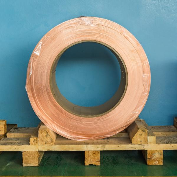 Quality Ultra width ultra thin Rolled Copper Strip T2,C1100 Annealed Copper Strip for sale