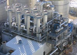 Wholesale Continuous 380v 50hz MVR Evaporator Three Effect Falling Film Concentration from china suppliers