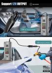 12v 20000mah Lithium Battery Car Jump Starter 3000a Peak Current for Passenger
