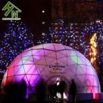 12mm Thickness Heat Insulation Round Dome Tent Galvanized Steel Frame Yurt