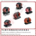 SMPS Nanocrystalline Common Mode Chokes Plug In Inductor Alternating Current