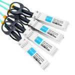 Brocade 40G-QSFP-4SFP-AOC-2001 Compatible 20m (66ft) 40G QSFP+ to Four 10G SFP+