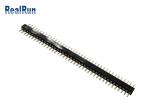 40P 1.778mm Pitch Round Male Header L10.0 Straight 1 Row DIP