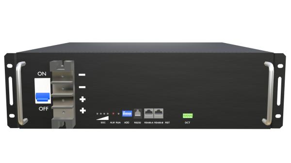 Helith Hyper 48200 Rack-Mounted LiFePO4 Battery - 10.24 kWh, 6000+ Cycle Life,