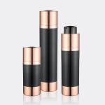 Personal Care Airless Cosmetic Bottles With Base Round Shape Bulk Lotion Bottles