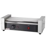 Snack Shop Supplies Electric Hot Dog 7/9/11 Roller Grill Bun Warmer Machine Year