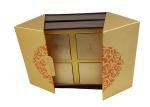 Silver Gold Art Material Customized Logo Printed Magnetic Cardboard Box