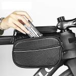 Bike Phone Front Frame Bag Waterproof Bicycle Handlebar Bag With Touch Screen