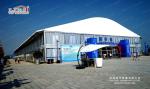 Roof 1500 Seater Church Large Event Tents with ABS Walling and Glass Plane
