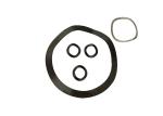 150T Black E Coating Metal Ring Gasket With Curve Shape