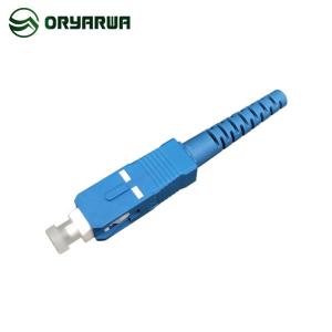 Wholesale 2.4mm Duplex Simplex SC Connector Square Boot Quick Connect Fiber Optic Connectors from china suppliers
