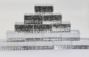 Wholesale Eco Friendly Parallel Crystal Predrilled 6x8 Glass Block Bricks from china suppliers