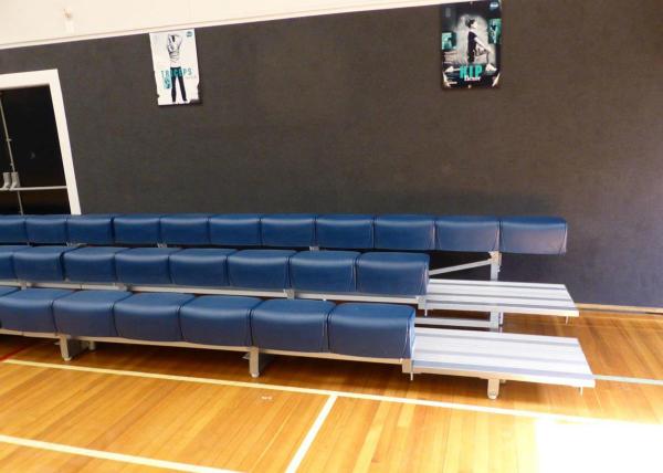 Flexible Aluminum Sports Modular Grandstands/ Bleacher Seating With Polymer Seat