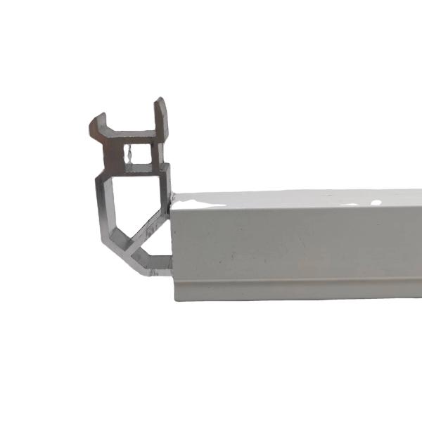 H10mm Aluminum Corner Joint For Double Glazed Tempered Glass Sliding Entrance