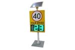 24GHz Portable Solar Speed Radar for LED Traffic Detector and Speed Limit
