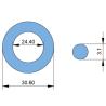 Buy cheap NBR High Temperature O Ring Seals JIS G Standard 70 Shore A Industrial O Rings from wholesalers