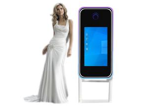 Wholesale RGB Dimmable Mirrored Photo Booth Roamer Mirror Touch Screen Photo Booth from china suppliers