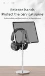 ROHS 3.5inch Premium Headphone Tablet Stand With Non Slip Rubber Pad