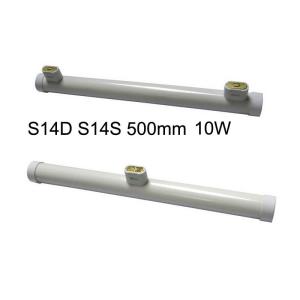Wholesale 10W 500mm S14D S14S led linestra tube lamp for kitchen direct replace 100W osram linestra AC85-265V from china suppliers