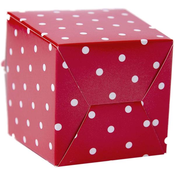 Recyclable Small Cardboard Cake Boxes , Disposable Paper Cupcake Holders