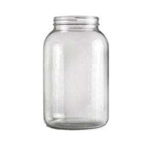 Wholesale Collar Material Glass 100ml 240ml 300ml 500ml Fruit Jam Jars with Metal Lids from china suppliers
