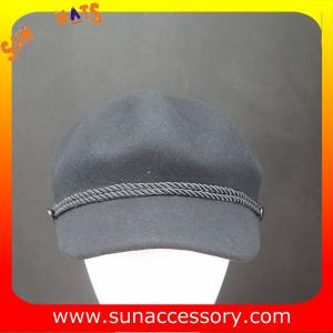 Wholesale 2276 Sun Accessory customized fashion winter 100% wool felt cowboy hats ,women hats and caps wholesaling from china suppliers