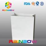 Wine Bottle Customized Paper Bags / Custom Printed Kraft Paper Bag With Logo