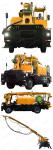 Customized Left Side Driving Shotcrete Truck 16t Robotic Shotcrete Machine