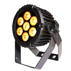 China RGB 3 In 1 DJ Equipment 7*3W LED Par Can Stage Lights For Disco Bar Club Dance on sale