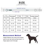 Black Reflective Sublimation Dog Collar Adjustable Nylon Dog Collar
