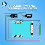 6s 7s 8s 9s 10s 11s Battery Management System BMS For Lifepo4 Batteries 20v 48v
