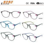 New style fashion competitive price Color plastic reading glasses, spring hinge