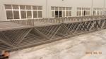 Workers Steel Fabrication Services Welded Precision Steel Truss Components