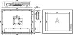 IPPC-1901T1 19" Industrial Touch Panel PC / 1 PCI Or PCIE Extension 2 Slots