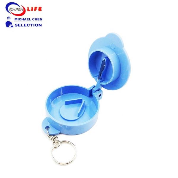 Key Chain Pill Box Bottle Holder Splitters Aspirin Keychain Medication Holder