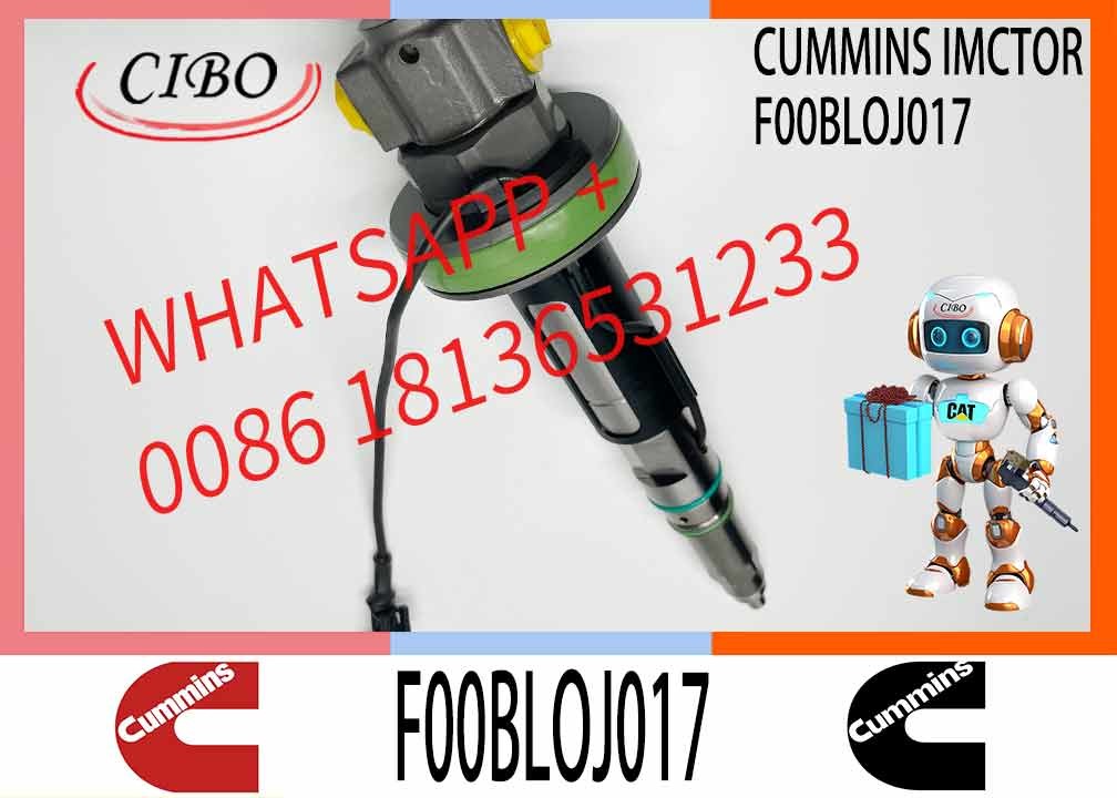 Common Rail Engine Accessories Diesel Injector 4964171 FOOBLOJ017 F00BLOJ017 FOR 0986435615