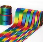 Soft Touch RIBBONS Single Face Double Face Rainbow Satin Ribbon Grosgrain Ribbon