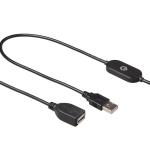 Touch Dimmer Switch Male to Female Type a USB Extension Cable for Led Strip