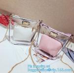 420D PVC Travel pouch shopping shoulder bag large capacity beach bag, handled