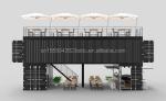 Portable Shipping Modular Prefab Folding Living Homes Storage Expandable