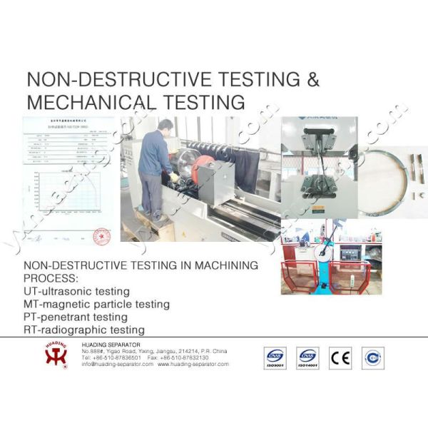 Customized Disc Stack Separator Bowl Centrifuge 4000rpm - 10000rpm