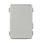 280x190x140mm / 11.02"x7.48"x5.51" Hinged Lid Plastic NEMA Boxes with Stainless